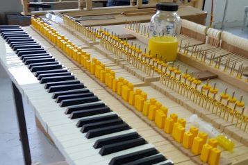 FEURICH Wien, keyboard felts with FEUFIX